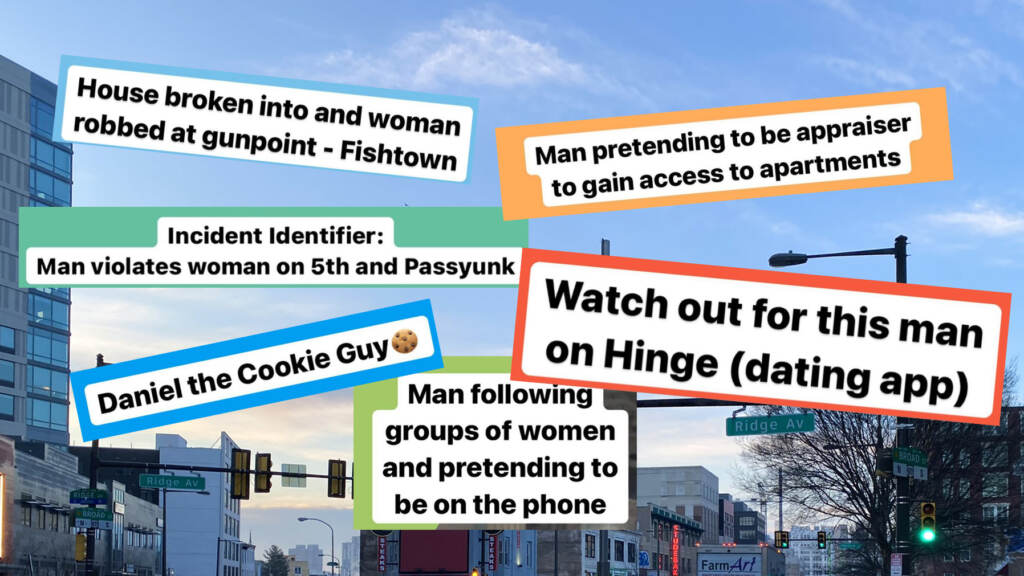 watchoutphilly-words Snapshots of warnings from
