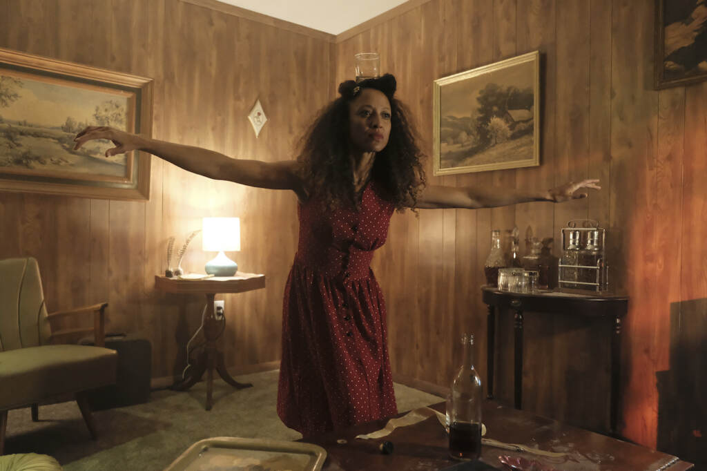 2022-03-16-opera-philadelphia-10 Black Lodge Jennifer Harrison Newman in a scene from Black Lodge