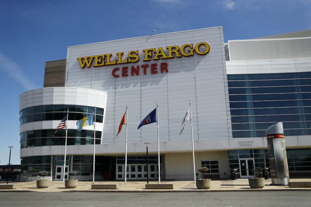 The Wells Fargo Center.