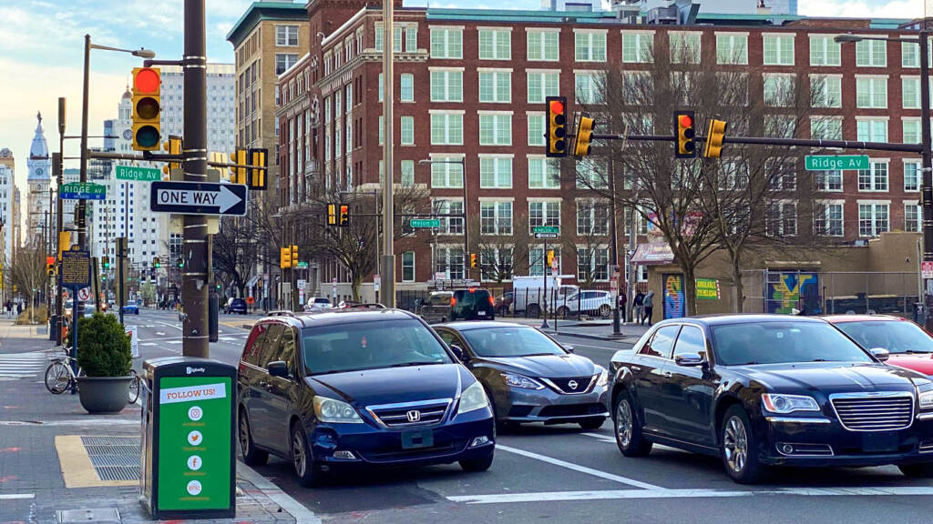 cars-northbroadstreet-crop Drivers travel down North Broad Street
