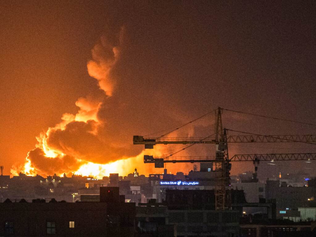 Smoke and flames rise from a Saudi Aramco oil facility in Jeddah following a reported attack by Yemeni rebels. A huge cloud of smoke was seen near the Formula One venue in the city following the attack. Smoke and flames rise from a Saudi Aramco oil facility in Saudi Arabia's Red Sea coastal city of Jeddah, on March 25, 2022, following a reported Yemeni rebels attack. (Andrej Isakovic/AFP via Getty Images)