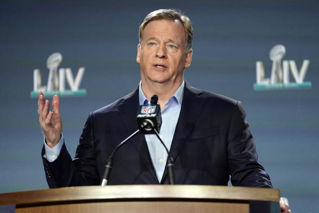 NFL Commissioner Roger Goodell. (David J. Phillip/AP)