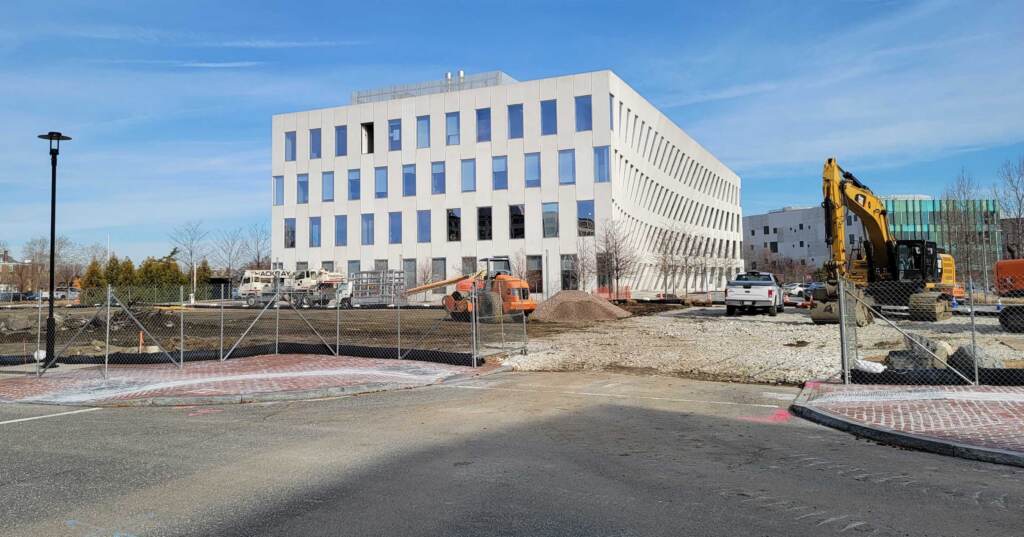 navy-yard-construction-normandy-place-031522 A site under construction at the Navy Yard