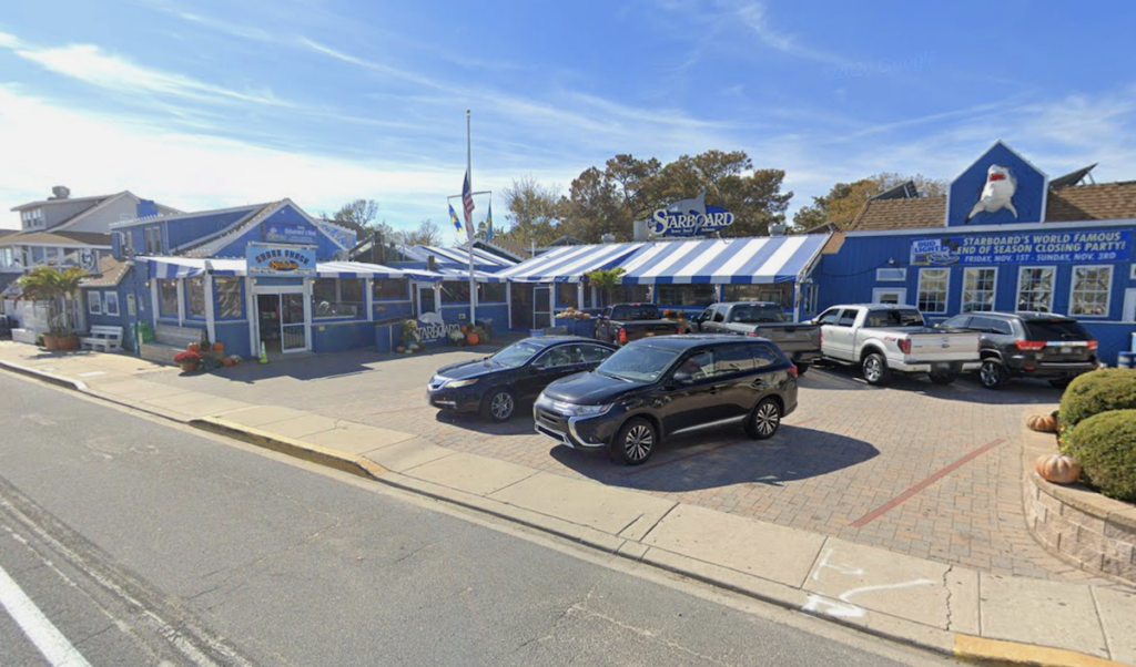 starboard-bar-dewey-beach-delaware-google-maps The exterior of Starboard restaurant