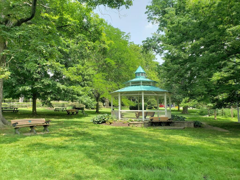 20190709_143721 The gazebo at James A. Cisco Park in Springfield Township, Delaware County. (Springfield Township)