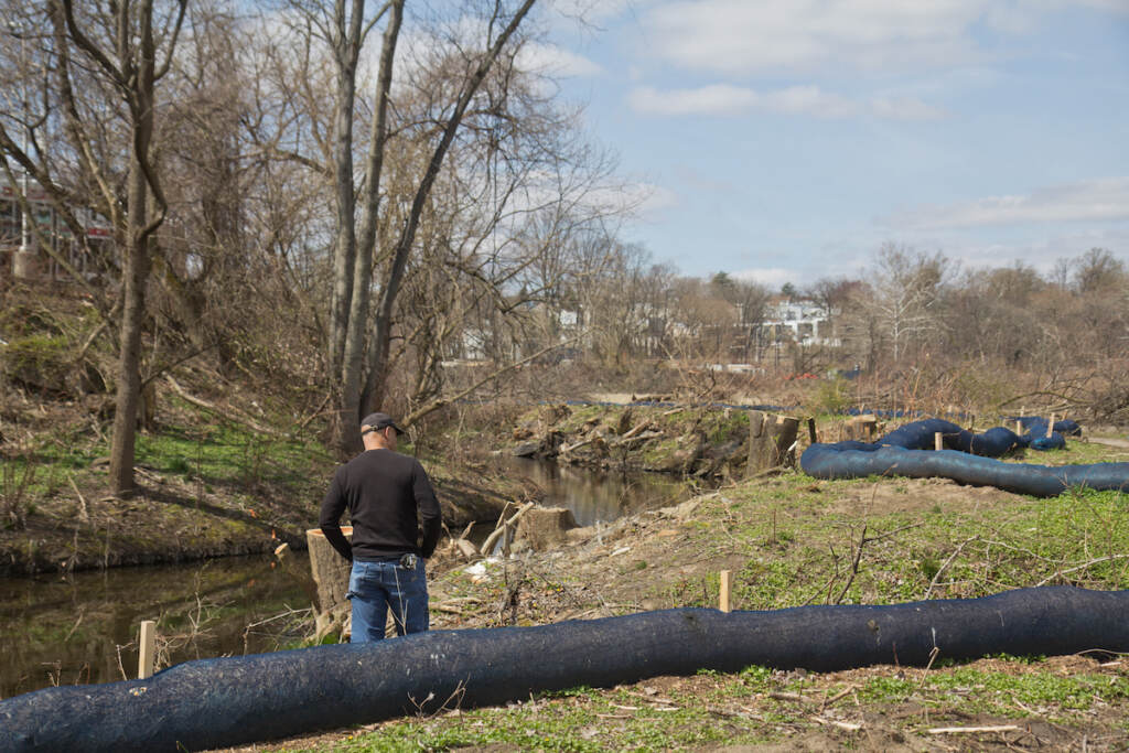 Miguel Chavarria, a concerned resident, grew up at and still frequently recreates at the Cobbs Creek Gold Course site.