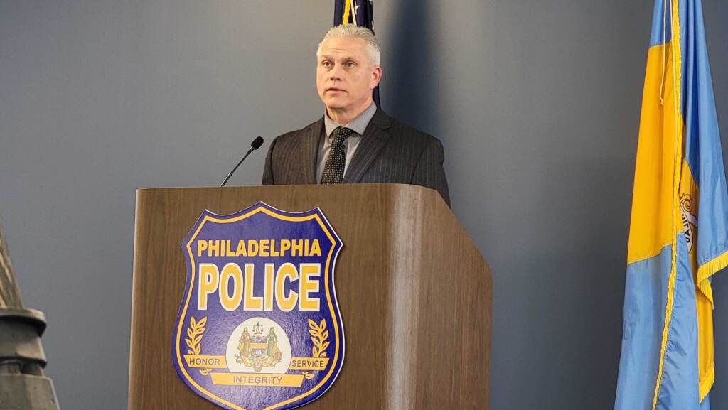 Philadelphia Police Department Homicide Captain Jason Smith Philadelphia Police Department Homicide Captain Jason Smith. (Tom MacDonald/WHYY)