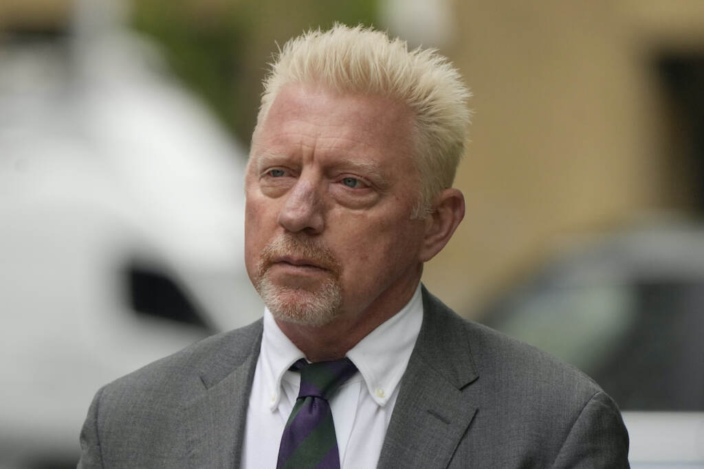 Boris Becker Former Tennis player Boris Becker arrives at Southwark Crown Court for sentencing in London, Friday, April 29, 2022. Becker was found guilty earlier of dodging his obligation to disclose financial information to settle his debts