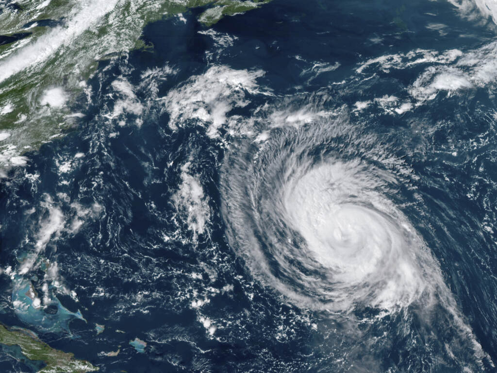 This satellite image taken on Sept. 8, 2021, shows Hurricane Larry in the Atlantic Ocean. This GOES-16 East GeoColor satellite image taken Wednesday, Sept. 8, 2021, at 2:20 p.m. EDT, and provided by NOAA, shows Hurricane Larry in the Atlantic Ocean. The National Weather Service is warning that swells from Hurricane Larry will create dangerous rip current conditions