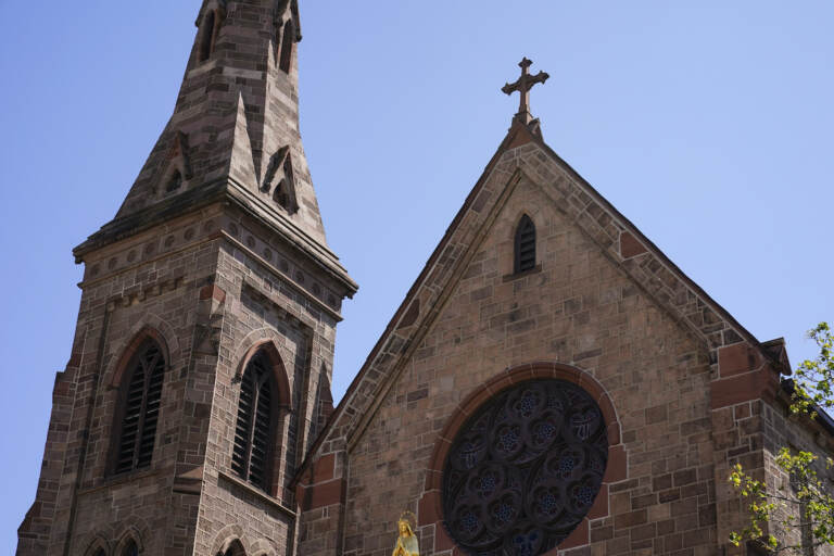 The exterior of the Cathedral of the Immaculate Conception in Camden