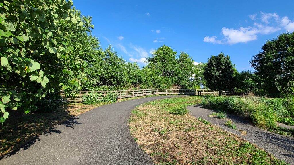 delawarerivertrail-path-1024×576 The connected 5.5-mile path along the Delaware waterfront from Allegheny to Oregon has a ribbon cutting on April 29.
