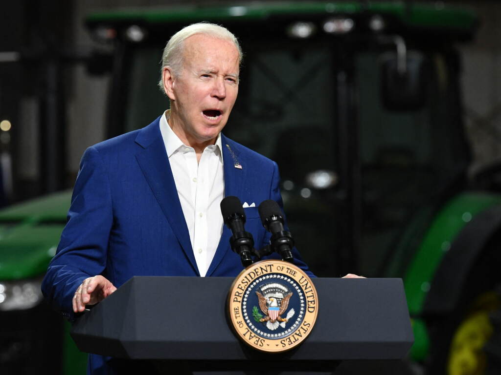 President Biden appeared to accuse Russian President Vladimir Putin of a “genocide” in Ukraine on Tuesday as he spoke in Iowa about his administration’s efforts to bring down spiking fuel prices. President Biden appeared to accuse Russian President Vladimir Putin of a