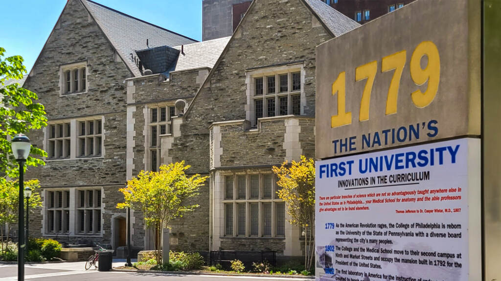 The University of Pennsylvania campus (Mark Henninger/Imagic Digital)