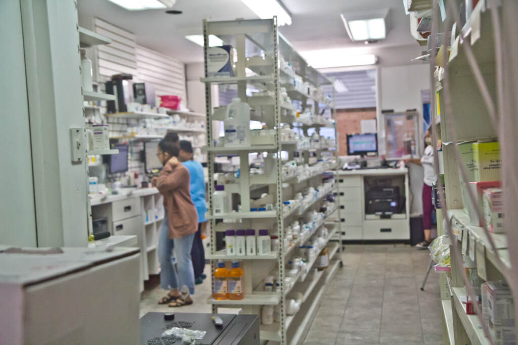 2020-6-10-k-paynter-kensington-pharmacy-2 The interior of a Kensington pharmacy