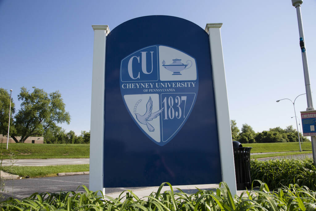 Cheyney University Cheyney University of Pennsylvania in Cheyney, Pa., Thursday, May 16, 2019. (AP Photo/Matt Rourke)