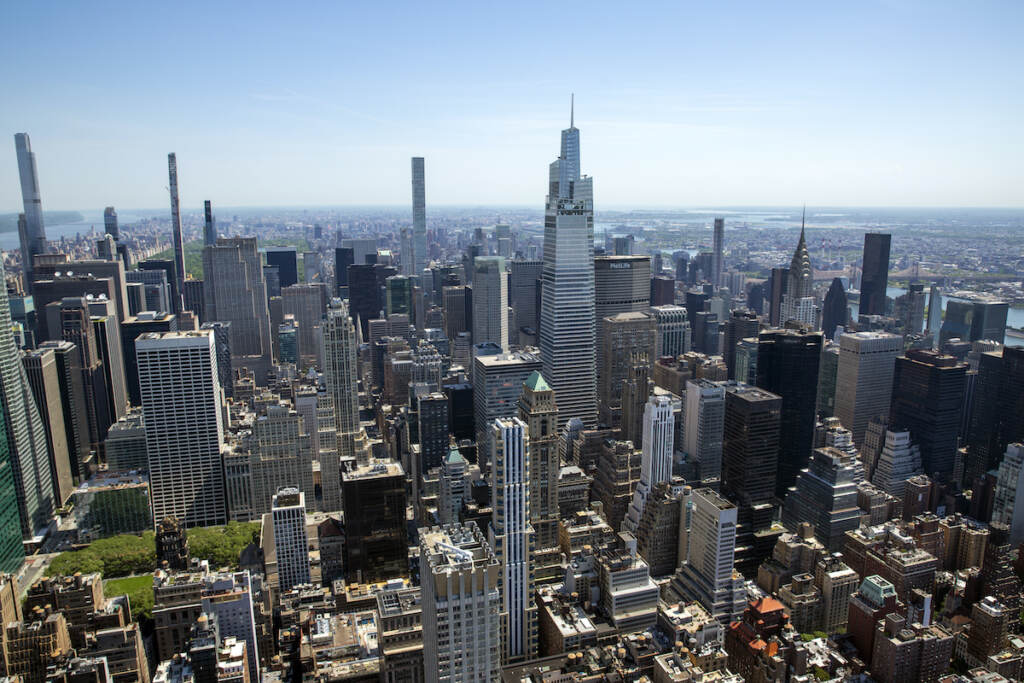 New York Skyline File photo: A view of uptown Manhattan from the Empire State Building is seen in New York City on Tuesday, May 18, 2021. (AP Photo/Ted Shaffrey)