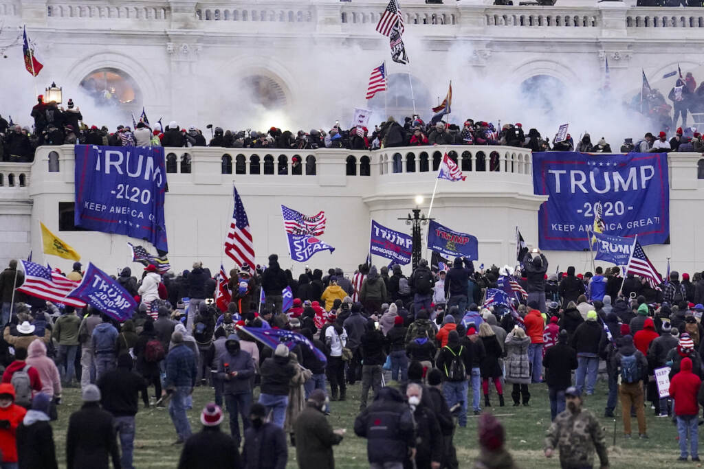 Capitol Riot Trial Rioters, loyal to President Donald Trump, storm the Capitol