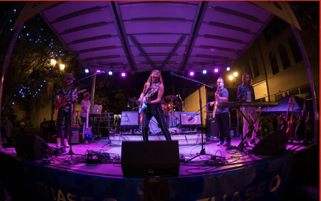 Performers at the LadyBug Music Festival. (Courtesy of LadyBug Music Festival)