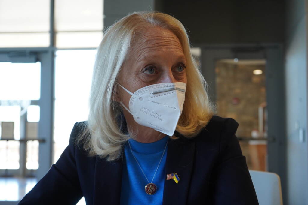 U.S. Rep. Mary Gay Scanlon recently secured $650,000 in federal funding to support the creation of mobile crisis teams in Delco U.S. Rep. Mary Gay Scanlon recently secured $650,000 in federal funding to support the creation of mobile crisis teams in Delco. (Kenny Cooper/WHYY)
