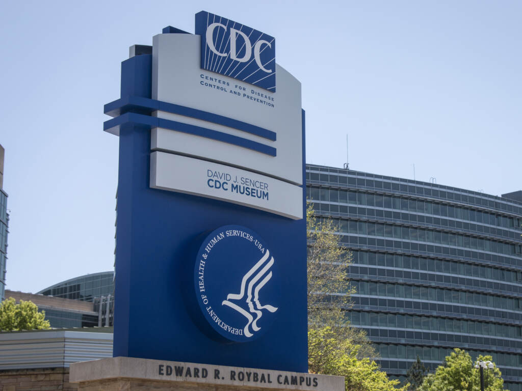A sign at the entrance to the Centers for Disease Control and Prevention is seen on April 19 in Atlanta. A sign at the entrance to the Centers for Disease Control and Prevention is seen on April 19 in Atlanta. (Ron Harris/AP)