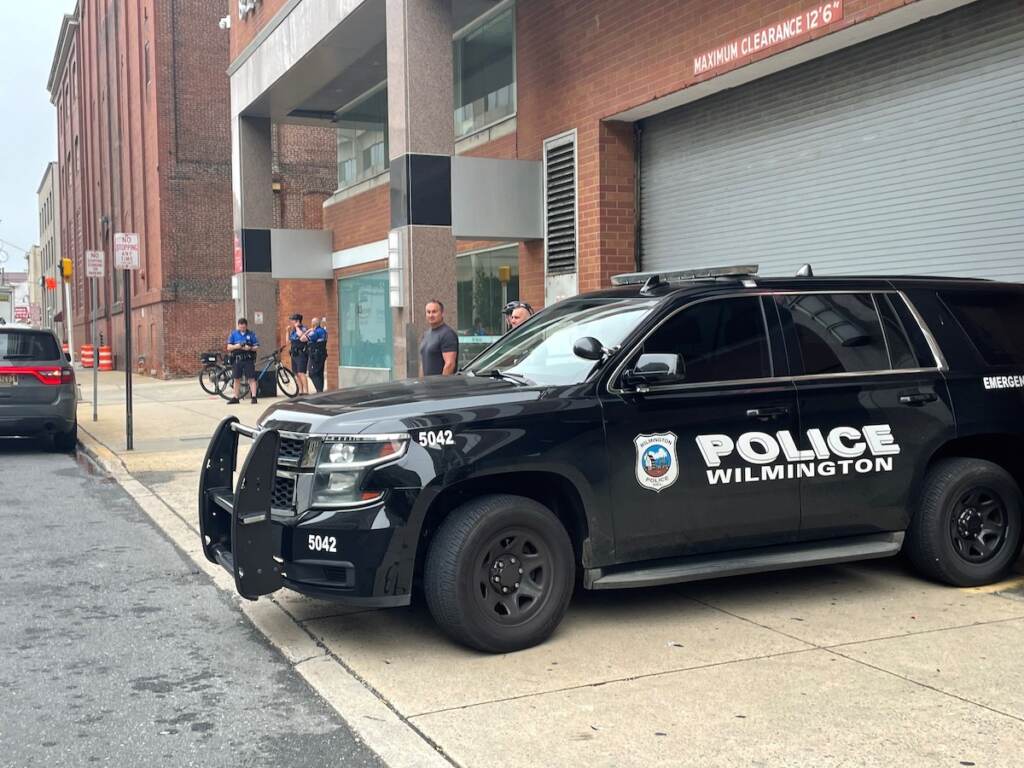 cops A Wilmington police car