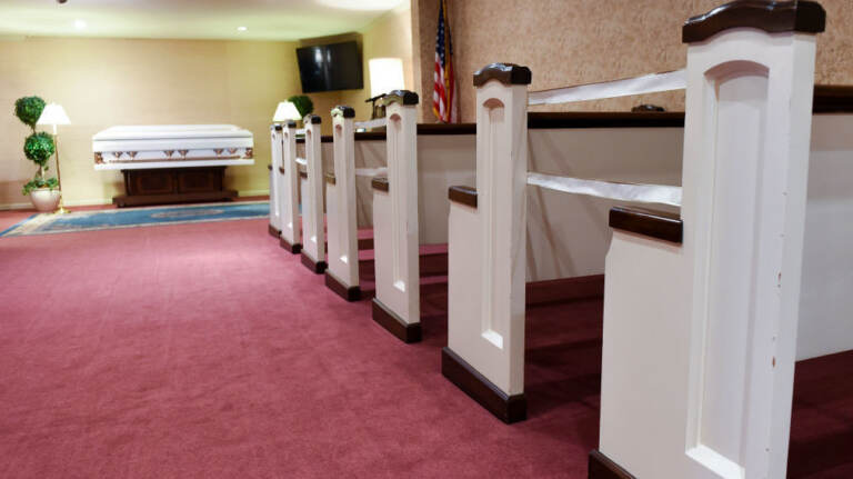 Images of pews