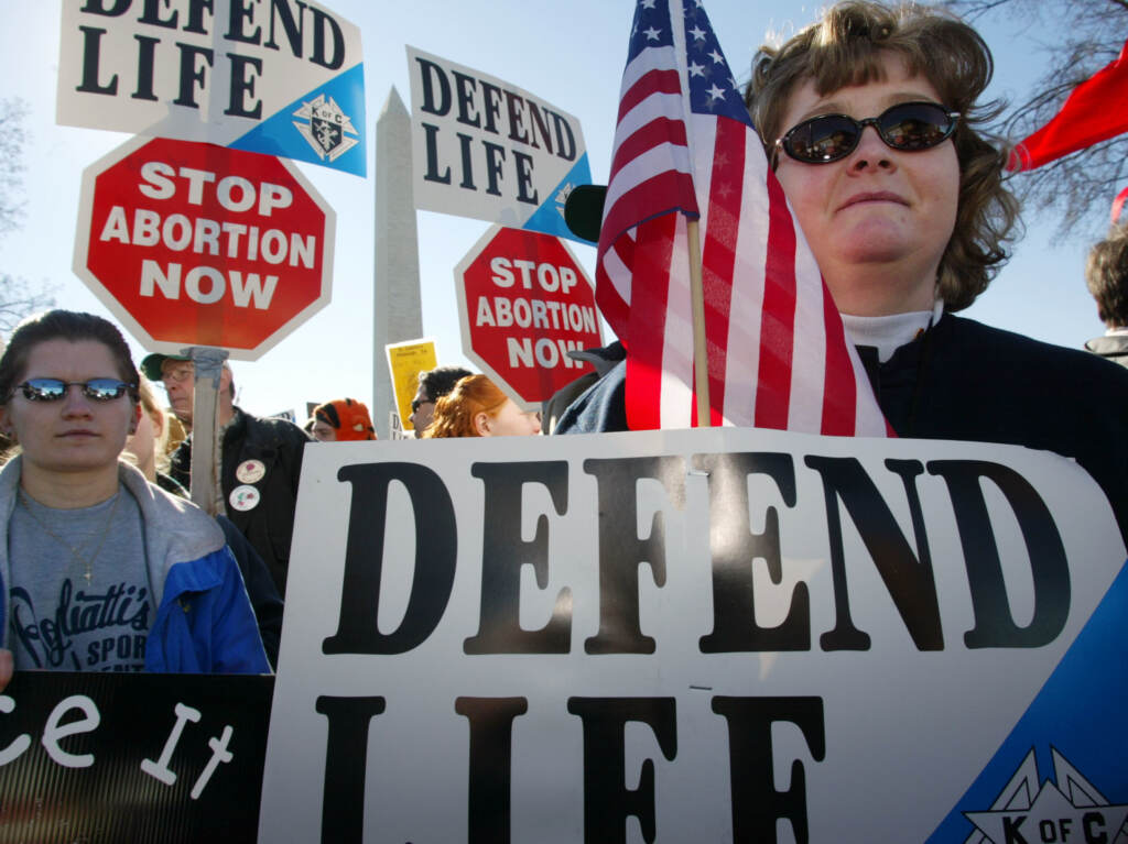 Lori Gordon and Tammie Miller take part in the annual March for Live event