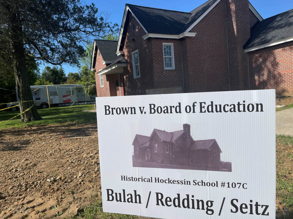hockessin-school-c-barrish-20220517 The building will become a center for diversity, inclusion and social equity. (Cris Barrish/WHYY)