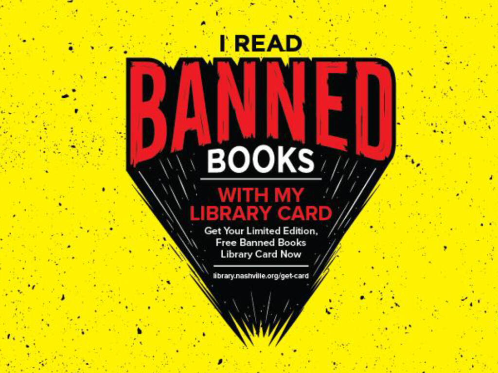 The flyer advertising the new library cards. The flyer advertising the new library cards. (Brown, Ed (Library)/Nashville Public Library)