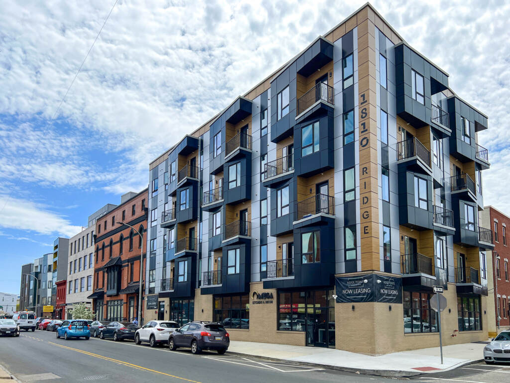 New apartments on Ridge Avenue in Francisville.