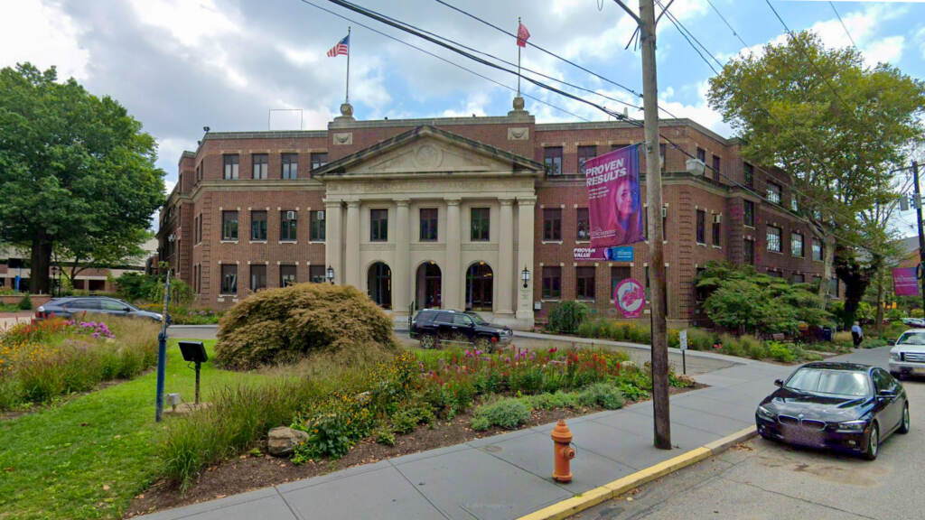 The exterior of University of the Sciences in Philadelphia