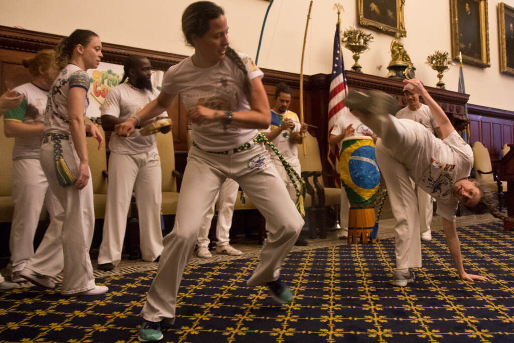 2022 06 01 k paynter project capoeira (1 of 1) Members of the Brazilian performance group Project Capoeira are seen in motion
