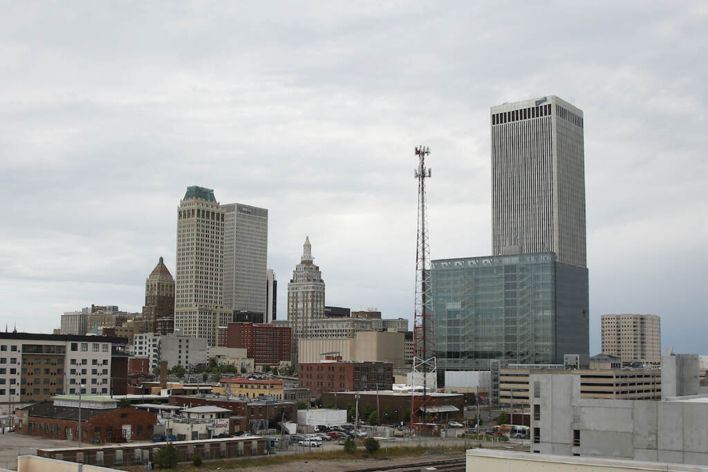 Tulsa Oklahoma File photo: The Tulsa, Okla. skyline is pictured Friday, June 19, 2020. (AP Photo/Sue Ogrocki)