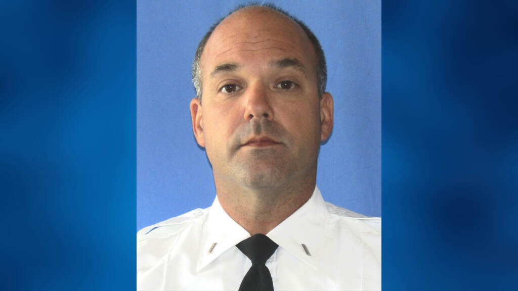 Lieutenant Sean Williamson Philadelphia Firefighter Lieutenant Sean Williamson. (Courtesy of the City of Philadelphia)