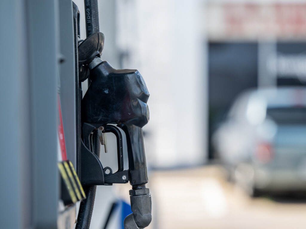 A gas pump is seen at a Chevron gas station on June 9 in Houston, Texas. Gas prices nationally hit an average of $5 a gallon, according to AAA. A gas pump is seen at a Chevron gas station on June 9 in Houston, Texas. Gas prices nationally hit an average of $5 a gallon, according to AAA. (Brandon Bell/Getty Images)