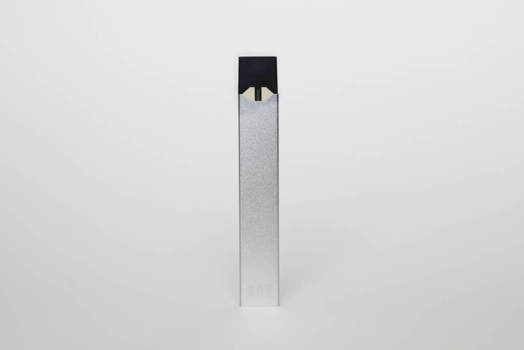 Juul Electronic Cigarette An electronic cigarette from Juul Labs