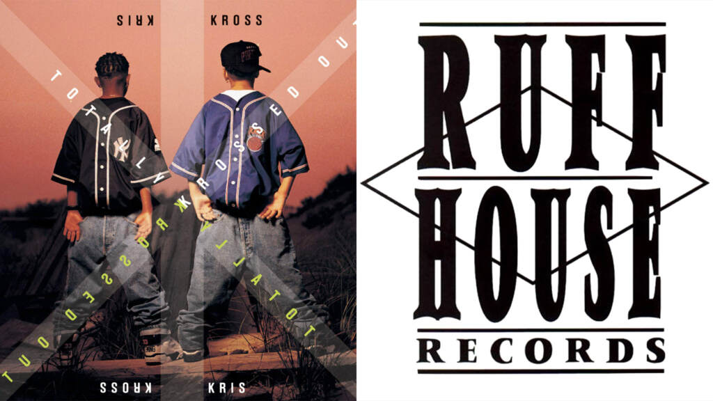 krisskross-ruffhouserecords An album cover shows artwork and on the right reads