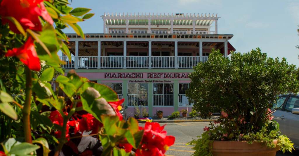 The exterior of Mariachi Restaurant in Rehoboth Beach