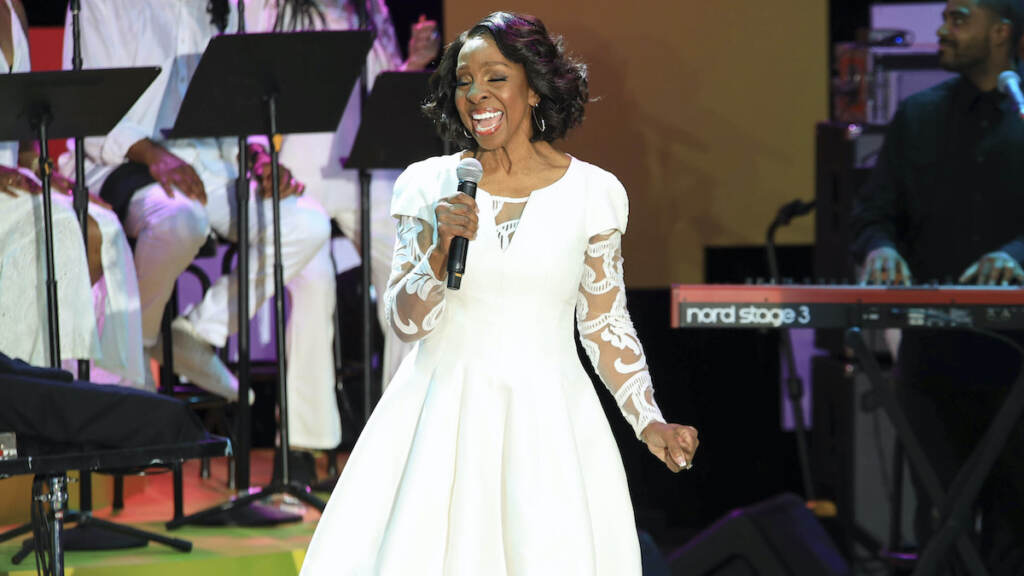 Gladys Knight Gladys Knight performs at a special screening of ''Summer of Soul'' at The Richard Rodgers Amphitheater at Marcus Garvey Park on Saturday, June 19, 2021, in New York. (Photo by Jason Mendez/Invision/AP)