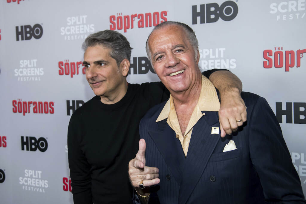 Michael Imperioli, Tony Sirico File photo: Michael Imperioli (left) and Tony Sirico attend HBO's ''The Sopranos'' 20th anniversary at the SVA Theatre on Wednesday, Jan. 9, 2019, in New York. (Photo by Charles Sykes/Invision/AP, File)