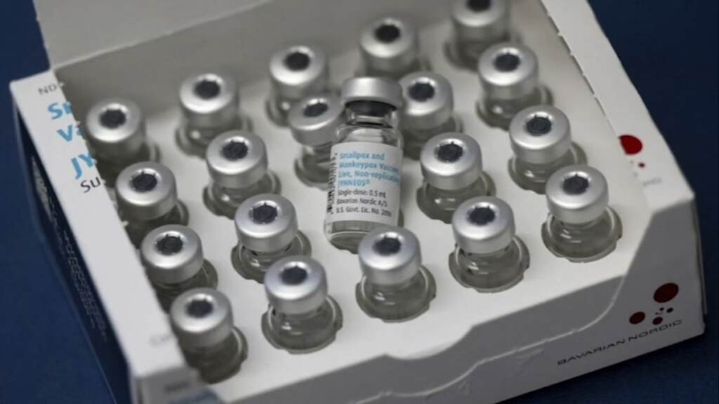 monkeypox-vaccine-6abc-2022-07-25 Vials of monkeypox vaccine. (6abc)