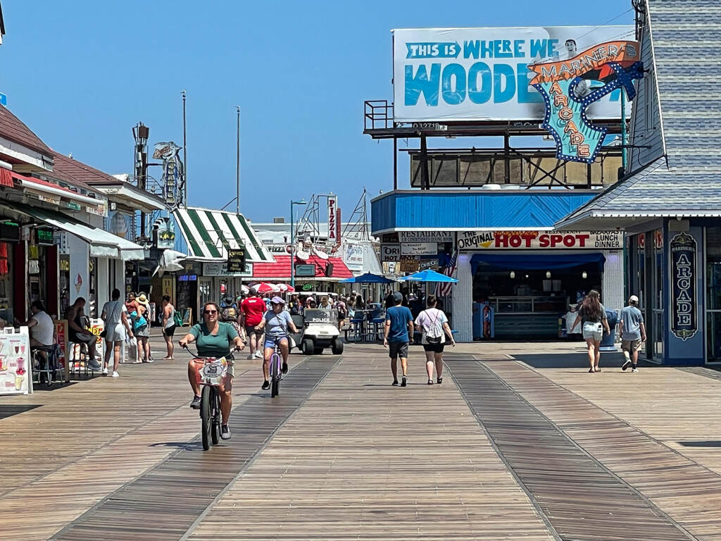 2022-08-10-k-burns_the-boardwalk-in-wildwood-nj The boardwalk in Wildwood, N.J. on August 10, 2022 (