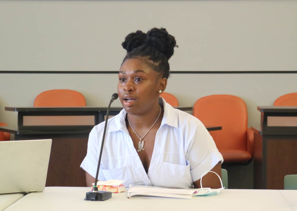 22-8-8 Mikayla Jones 1 Mikayla Jones, 17, a rising senior at Central High School in Philadelphia. (Courtesy of Children First)