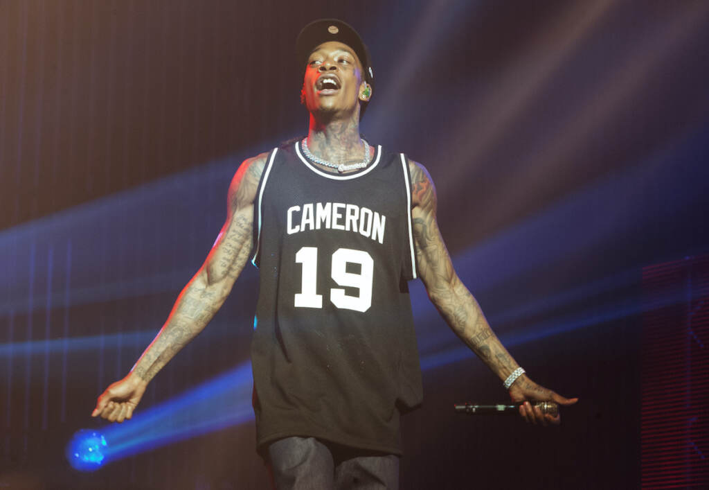 Wiz Khalifa Wiz Khalifa performs in concert during ''The Decent Exposure Tour'' at the BB&T Pavilion on Thursday, July 18, 2019, in Camden, N.J. (Photo by Owen Sweeney/Invision/AP)