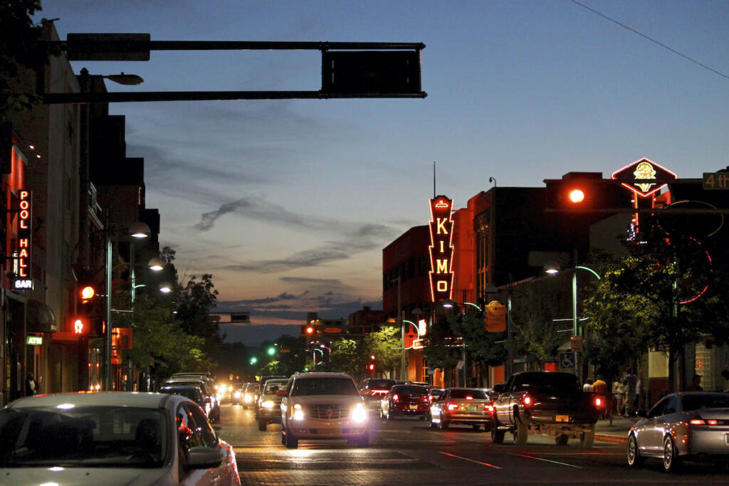 Route 66 Investment In this June 21, 2016, file photo, cars make their way along historic Route 66 in downtown Albuquerque, N.M. (AP Photo/Susan Montoya Bryan, File)
