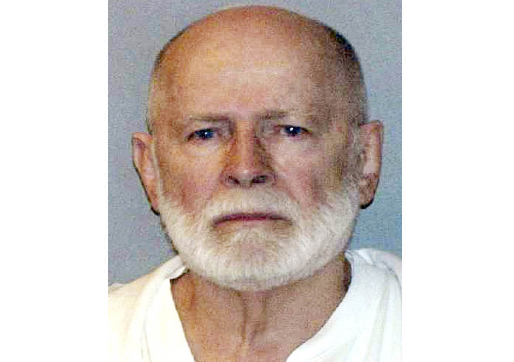 Whitey Bulger This June 23, 2011, file booking photo provided by the U.S. Marshals Service shows James ''Whitey'' Bulger. Three men, including a Mafia hitman, have been charged in the killing of Bulger in a West Virginia prison. The Justice Department announced the charges against Fotios