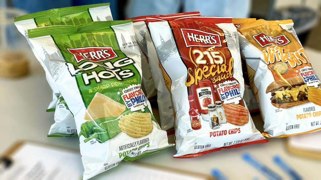 herrspotatochips-longhots All Philadelphians know it's hard to beat long hots and provolone. (Danya Henninger / Billy Penn)