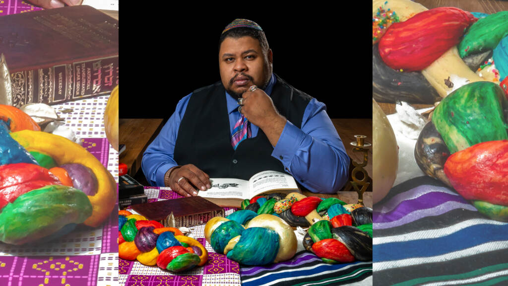 Chef and historian Michael W. Twitty on the cover of his new book, 'Koshersoul' (Courtesy of The Weitzman)
