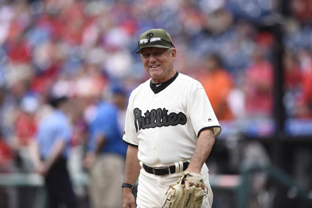 Larry Bowa File photo: Philadelphia Phillies' Larry Bowa is seen before a baseball game against the Cincinnati Reds on Sunday, May 28, 2017, in Philadelphia. (AP Photo/Michael Perez)