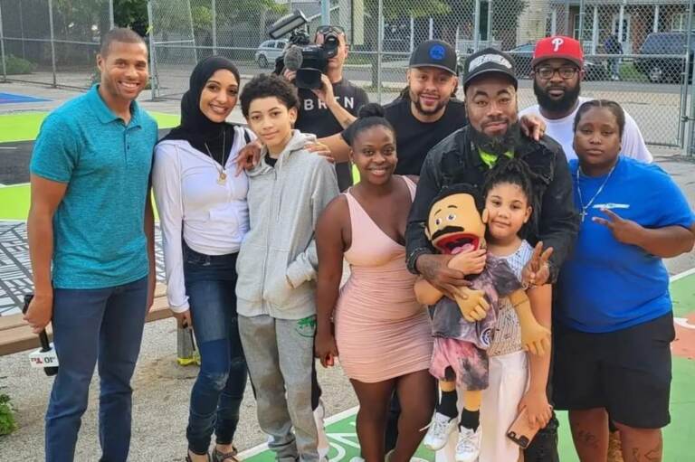 ARSIN on the set of a music video. (Photo courtesy of Vinte Clemons)